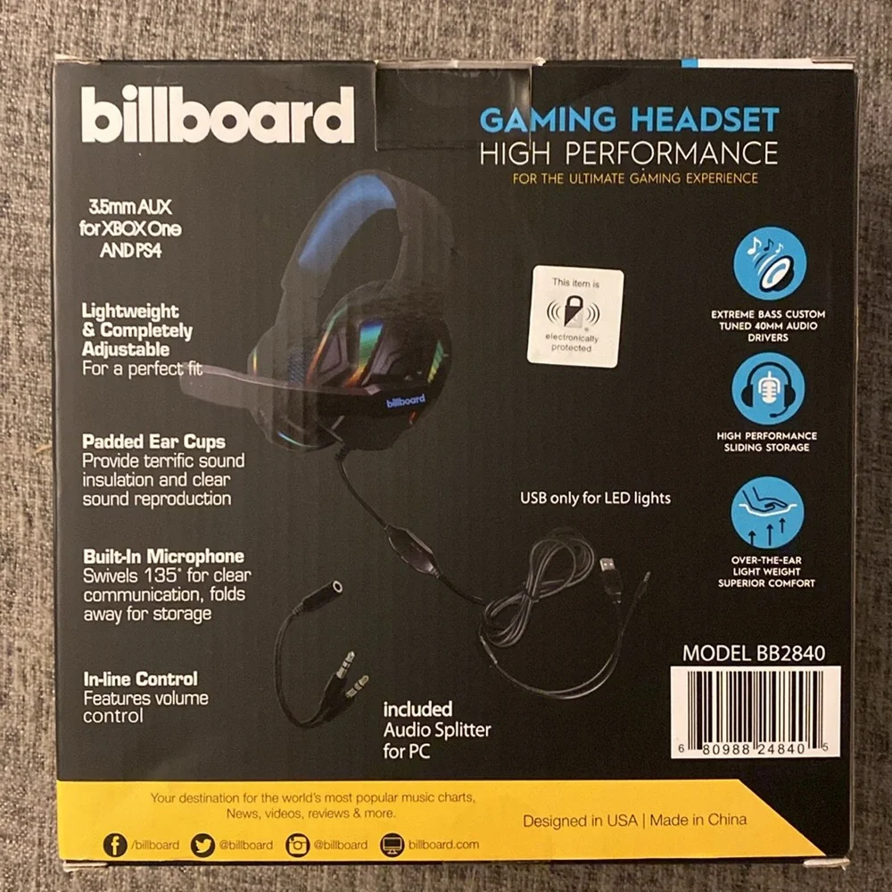Gaming Headset - Black